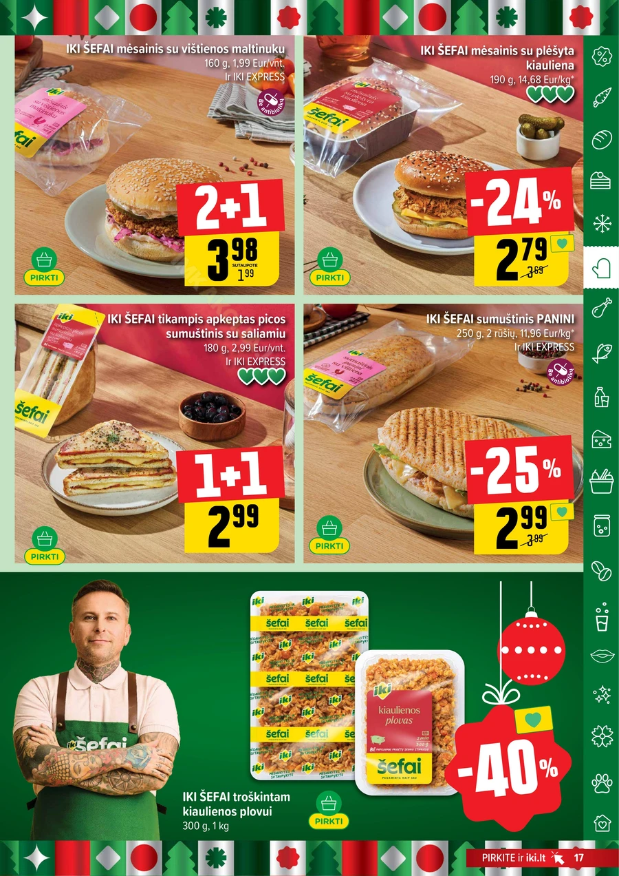 IKI SAVAITĖLĖ akcijų leidinys Nr. 50 puslapis 17