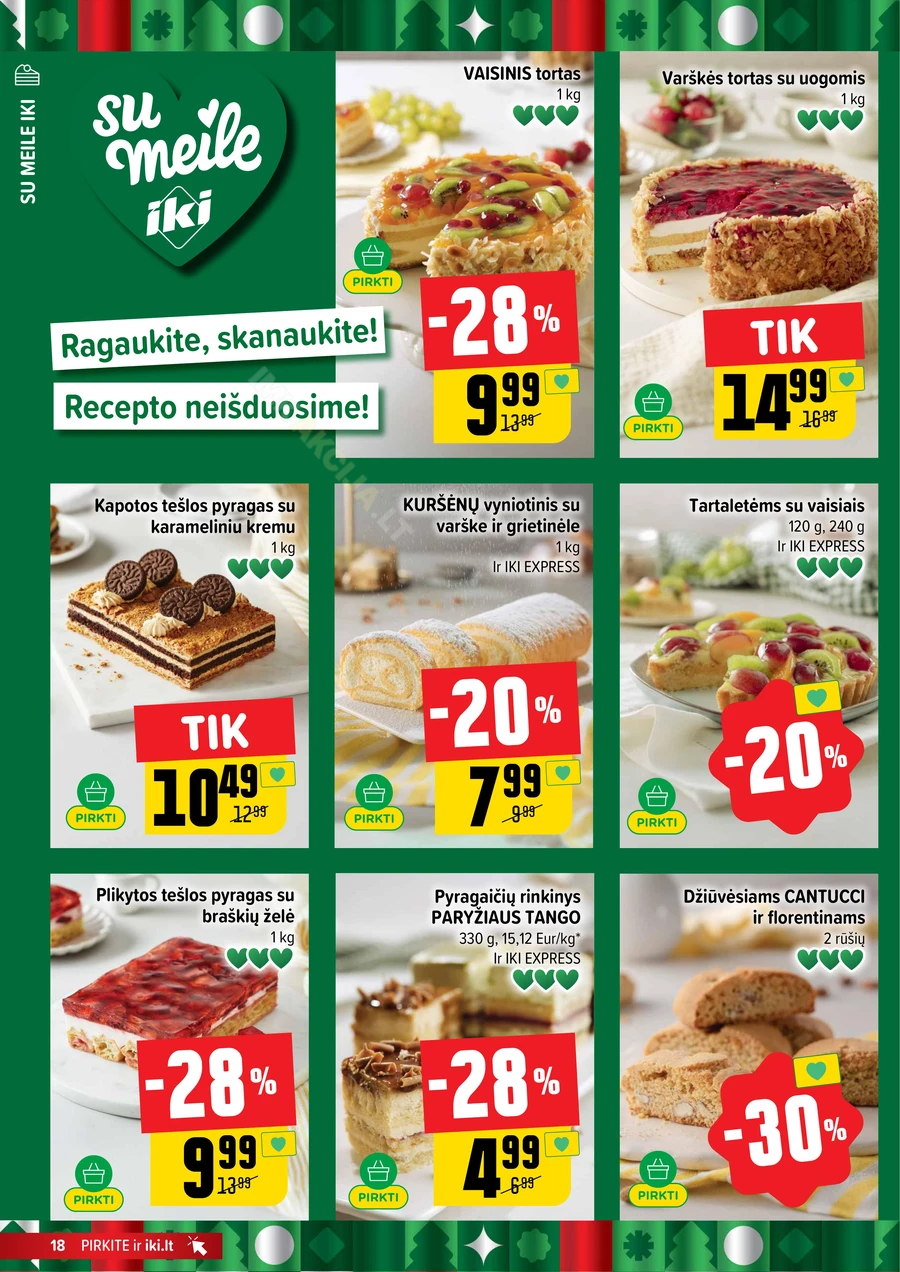IKI SAVAITĖLĖ akcijų leidinys Nr. 50 puslapis 18