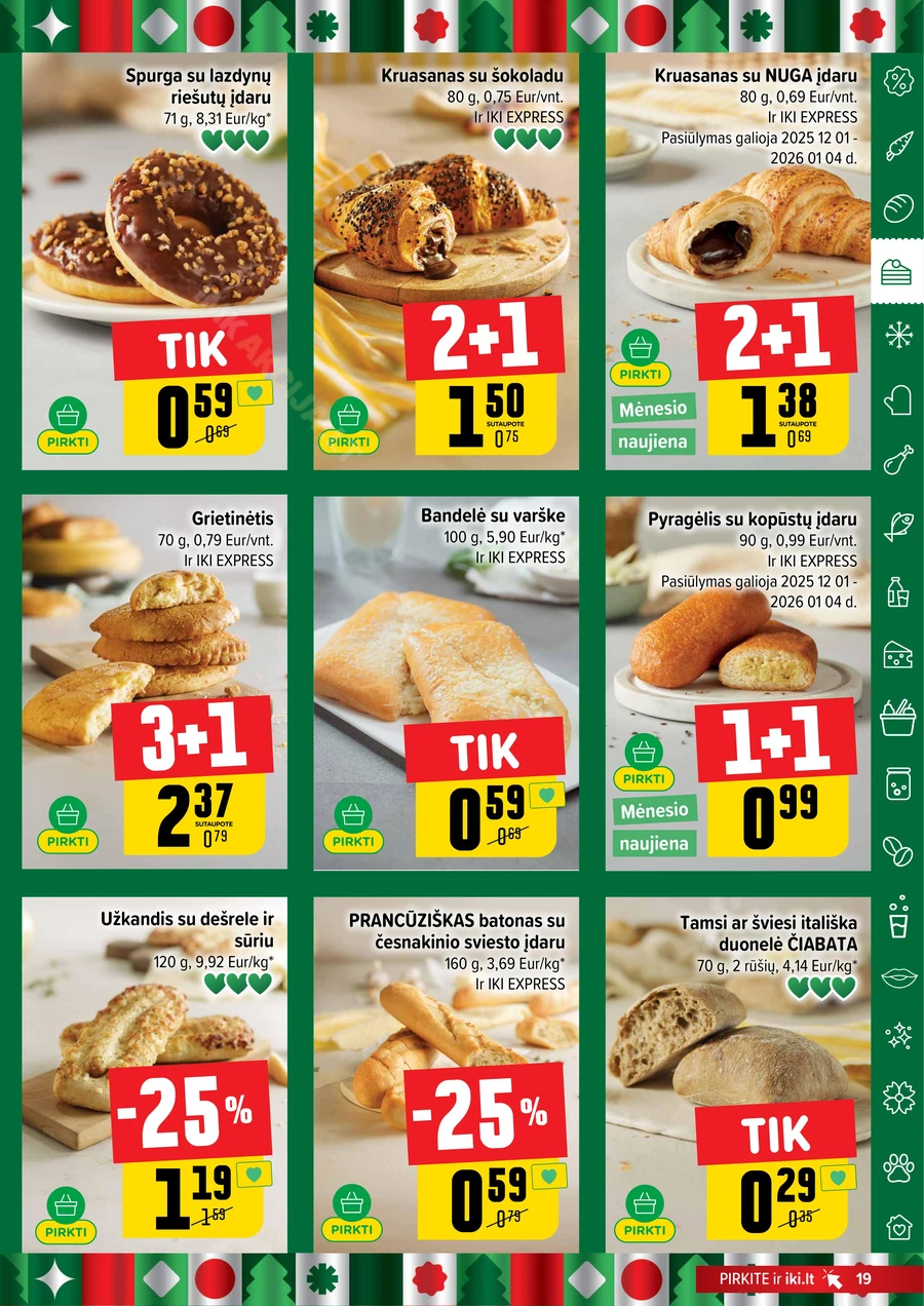 IKI SAVAITĖLĖ akcijų leidinys Nr. 50 puslapis 19