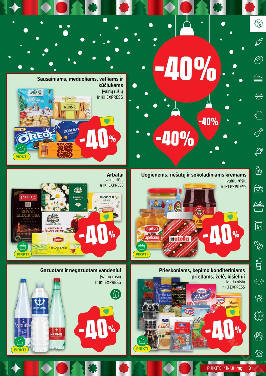 IKI SAVAITĖLĖ akcijų leidinys Nr. 50 puslapis 3