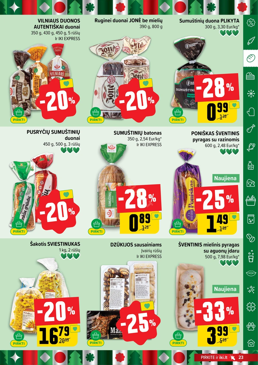 IKI SAVAITĖLĖ akcijų leidinys Nr. 50 puslapis 23