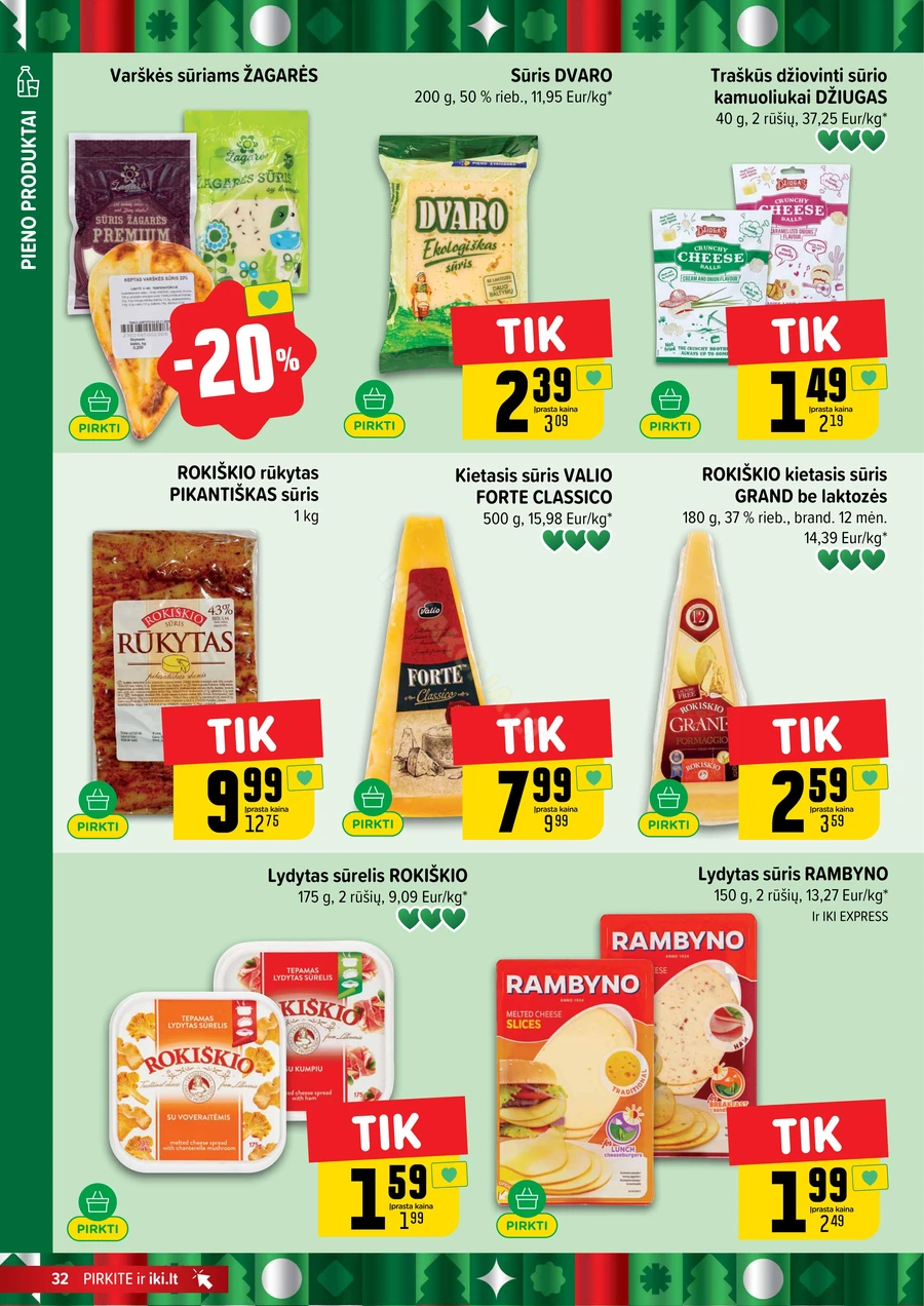 IKI SAVAITĖLĖ akcijų leidinys Nr. 50 puslapis 32