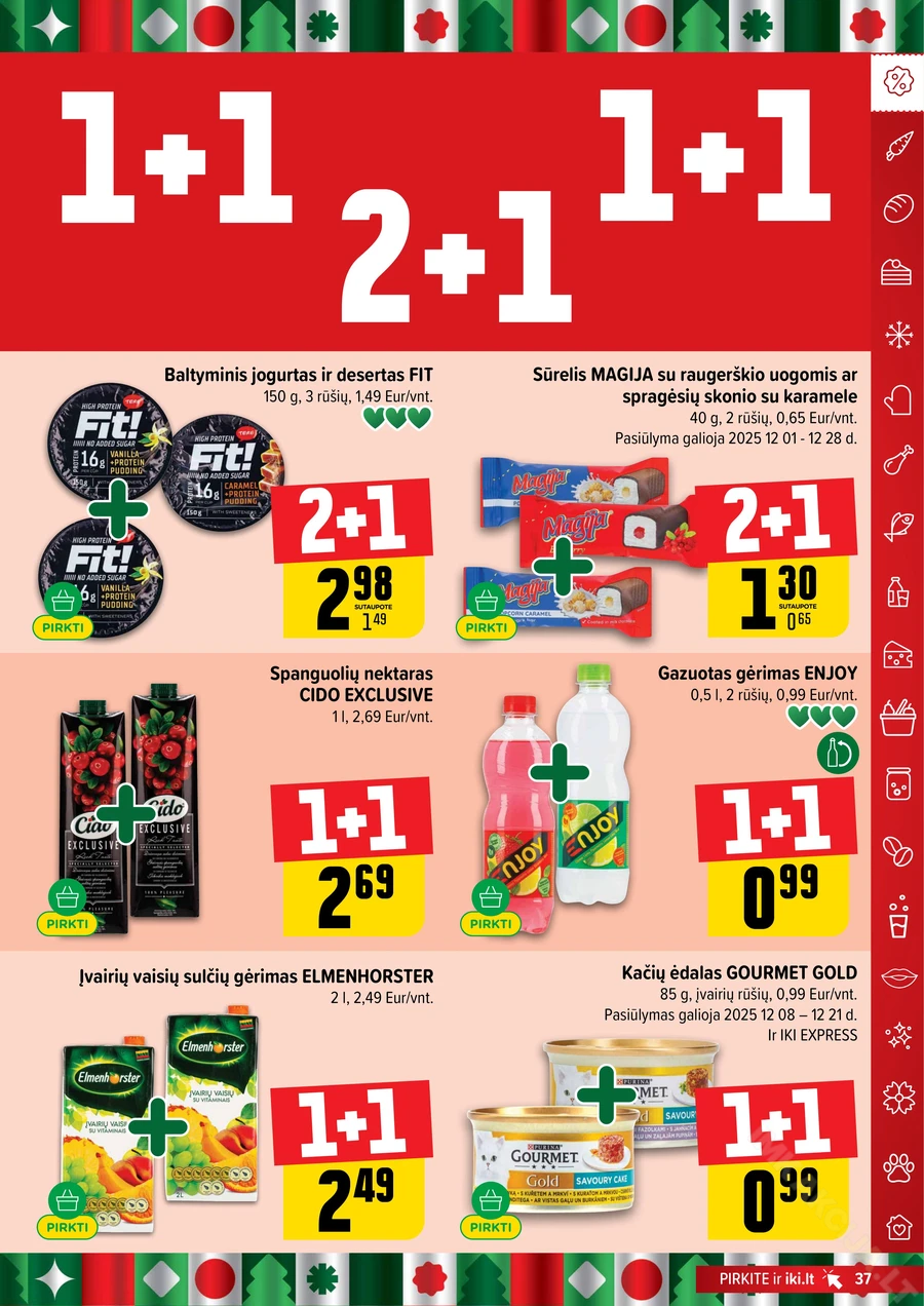 IKI SAVAITĖLĖ akcijų leidinys Nr. 50 puslapis 37