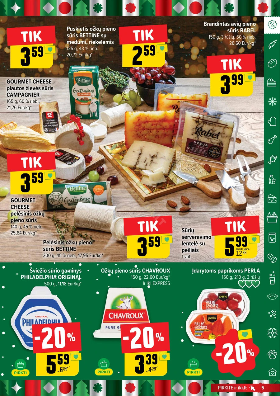 IKI SAVAITĖLĖ akcijų leidinys Nr. 50 puslapis 5