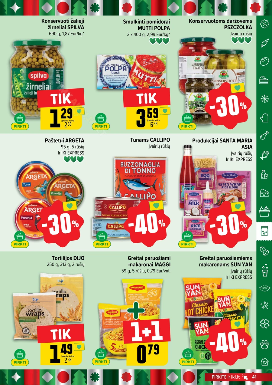 IKI SAVAITĖLĖ akcijų leidinys Nr. 50 puslapis 41