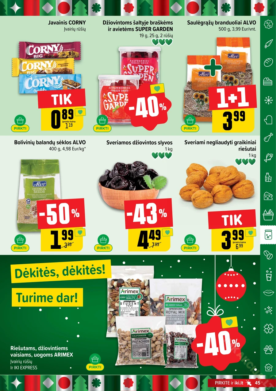 IKI SAVAITĖLĖ akcijų leidinys Nr. 50 puslapis 45