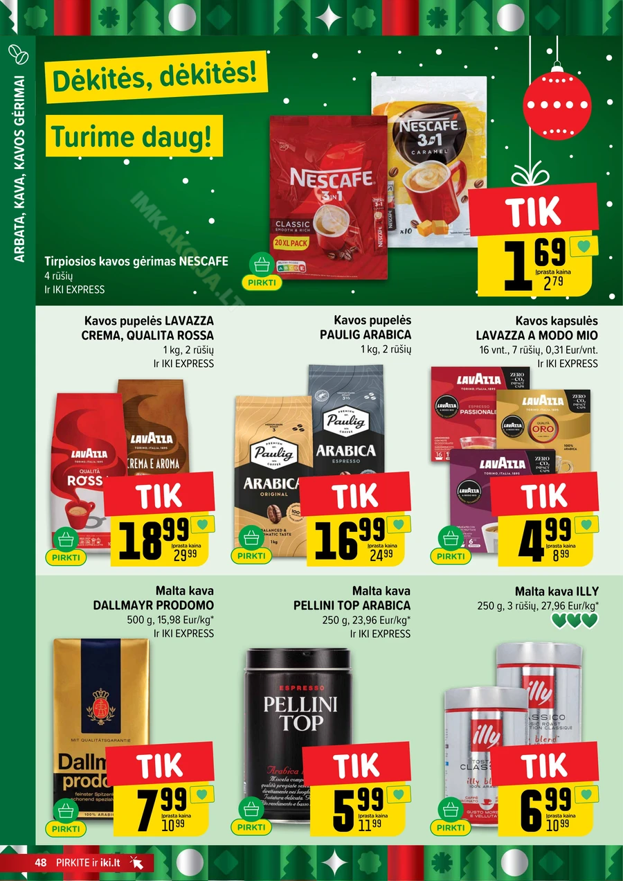 IKI SAVAITĖLĖ akcijų leidinys Nr. 50 puslapis 48