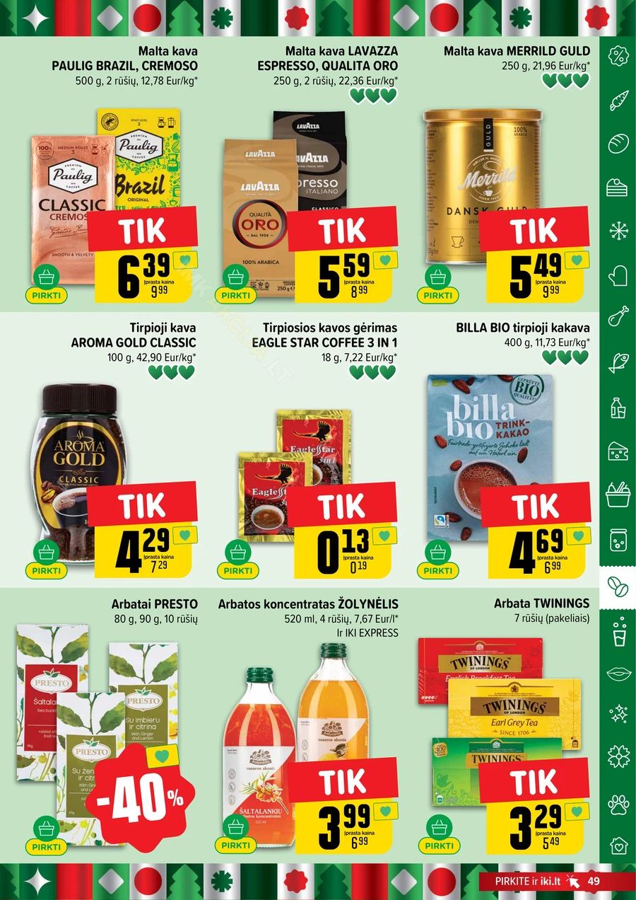 IKI SAVAITĖLĖ akcijų leidinys Nr. 50 puslapis 49