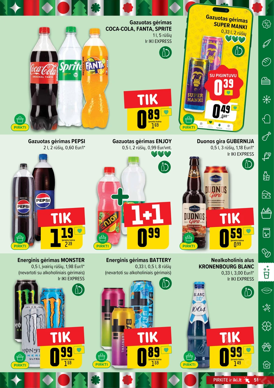 IKI SAVAITĖLĖ akcijų leidinys Nr. 50 puslapis 51