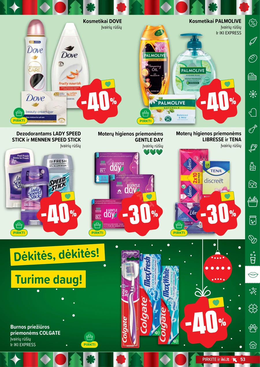 IKI SAVAITĖLĖ akcijų leidinys Nr. 50 puslapis 53