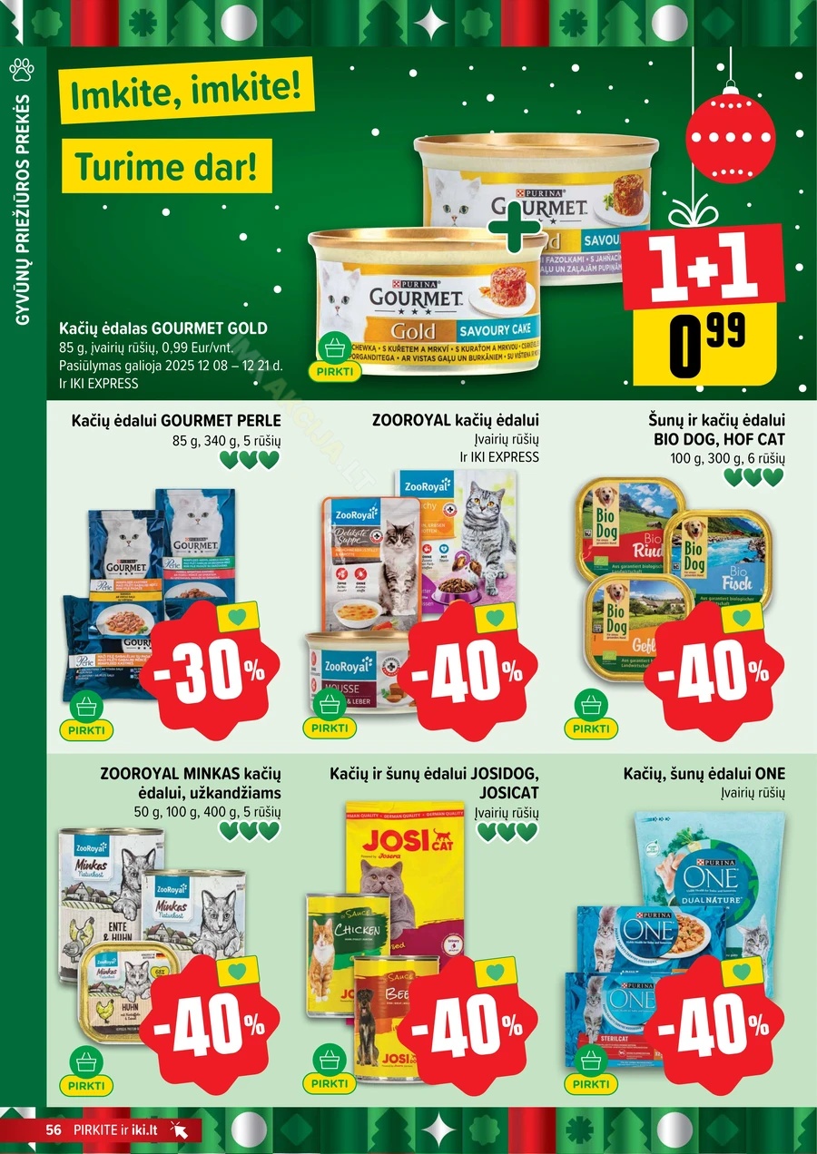 IKI SAVAITĖLĖ akcijų leidinys Nr. 50 puslapis 56