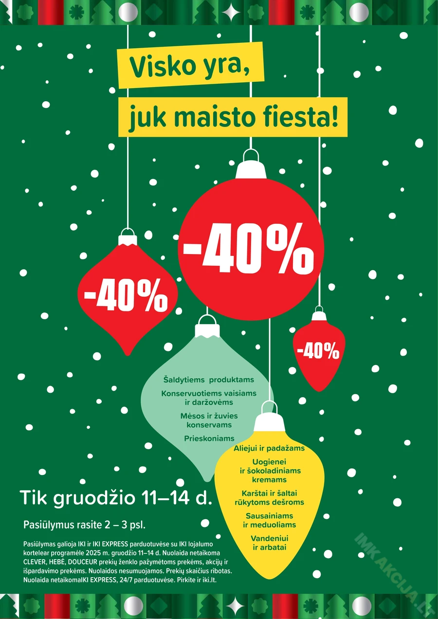 IKI SAVAITĖLĖ akcijų leidinys Nr. 50 puslapis 60