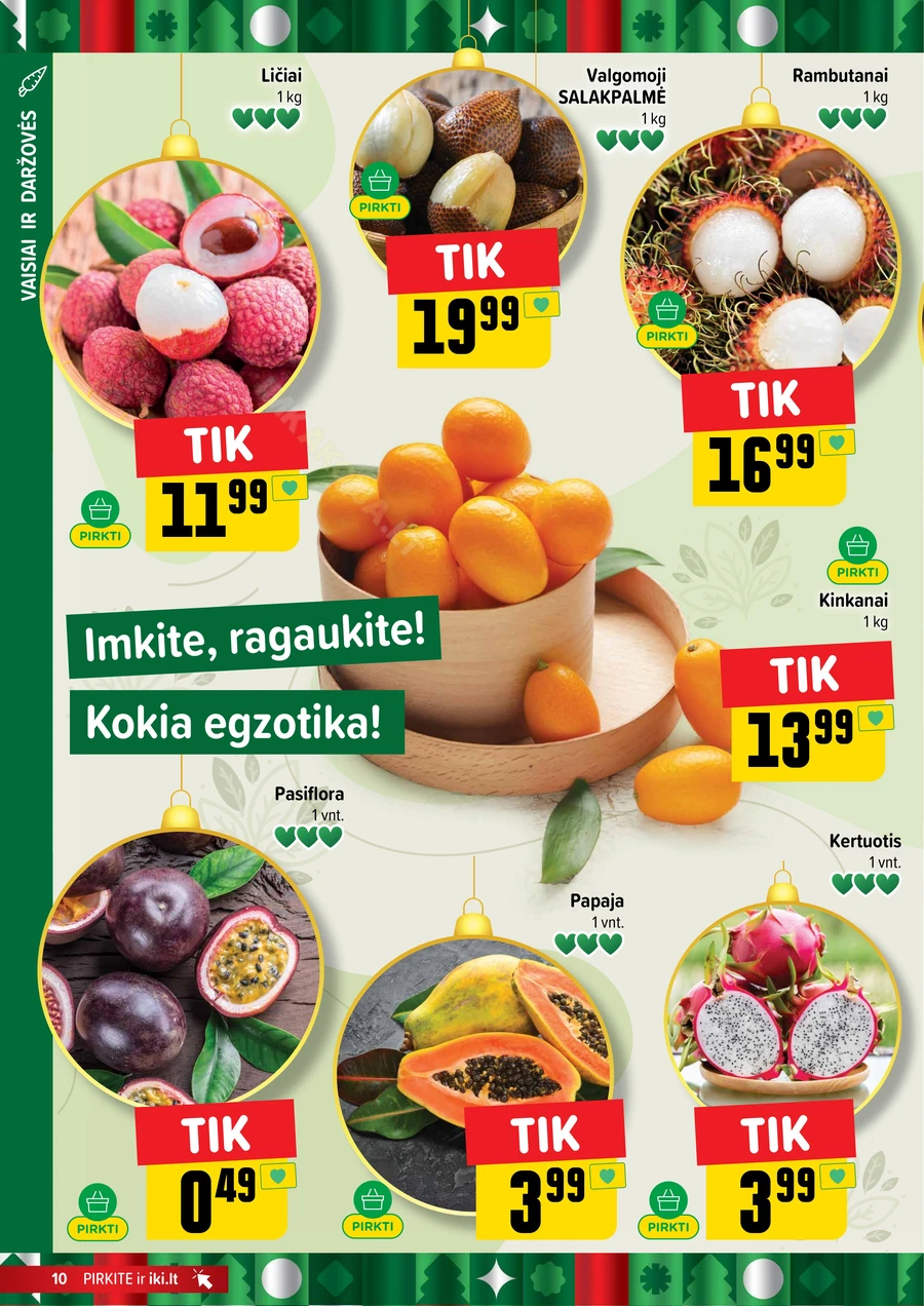 IKI SAVAITĖLĖ akcijų leidinys Nr. 50 puslapis 10