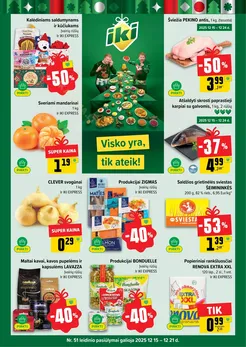 IKI SAVAITĖLĖ akcijų leidinys Nr. 51