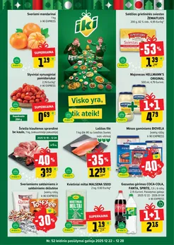 IKI SAVAITĖLĖ akcijų leidinys Nr. 52