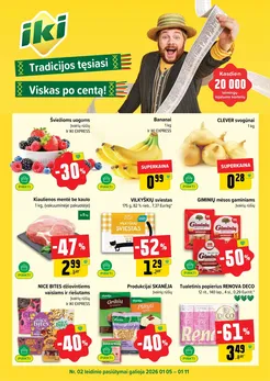 IKI SAVAITĖLĖ akcijų leidinys Nr. 2