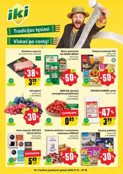 IKI SAVAITĖLĖ akcijų leidinys Nr. 3