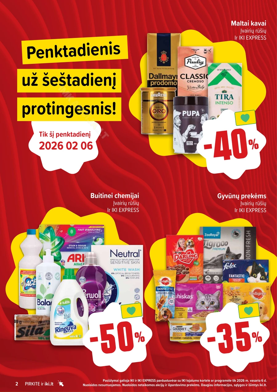 IKI SAVAITĖLĖ akcijų leidinys Nr. 6 puslapis 2
