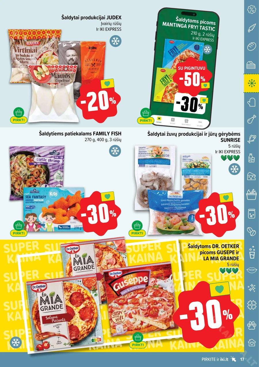 IKI SAVAITĖLĖ akcijų leidinys Nr. 6 puslapis 17