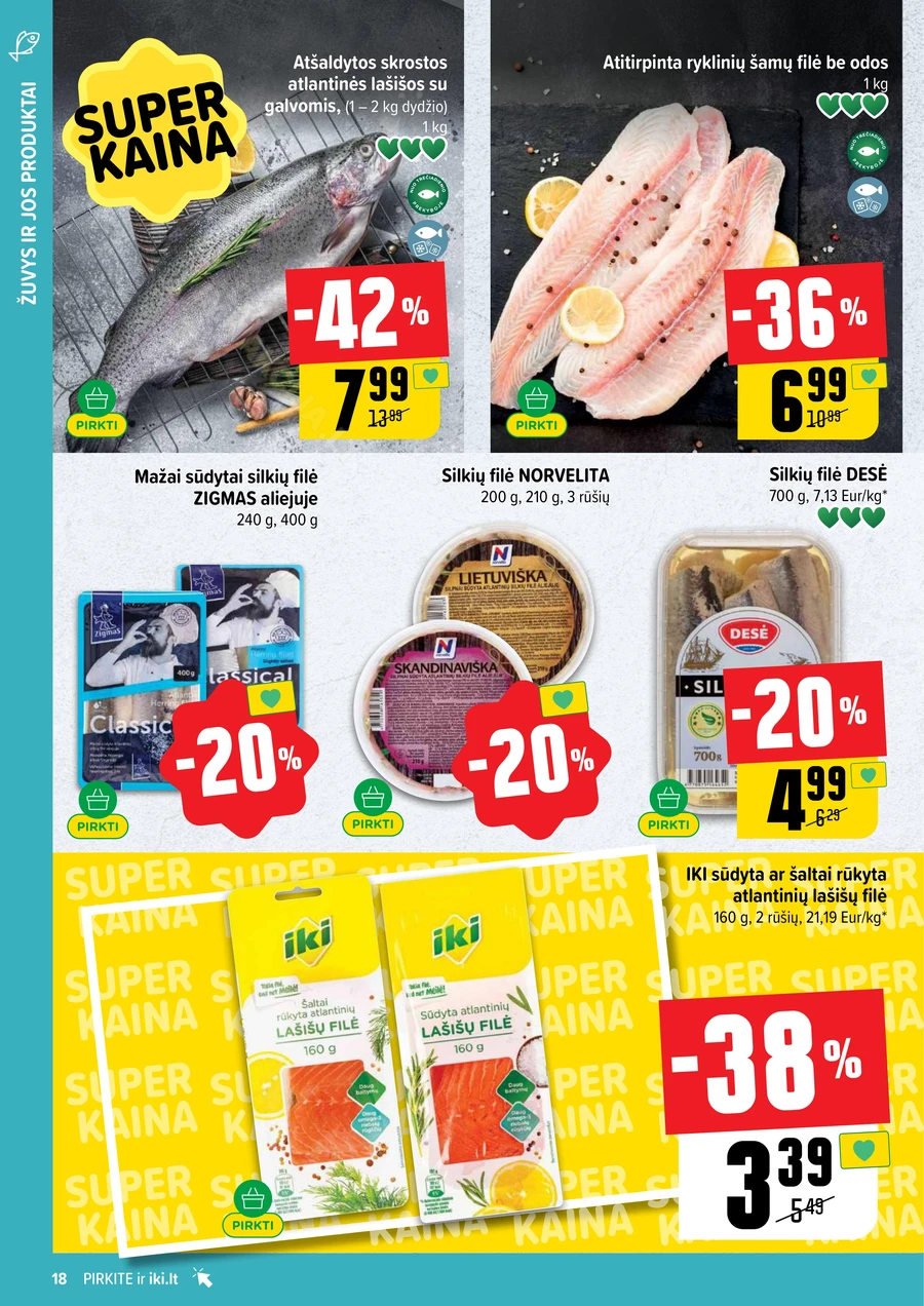 IKI SAVAITĖLĖ akcijų leidinys Nr. 6 puslapis 18