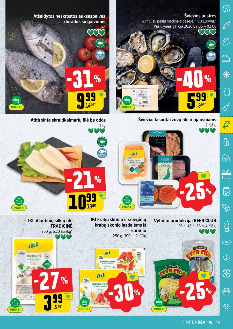 IKI SAVAITĖLĖ akcijų leidinys Nr. 6 puslapis 19