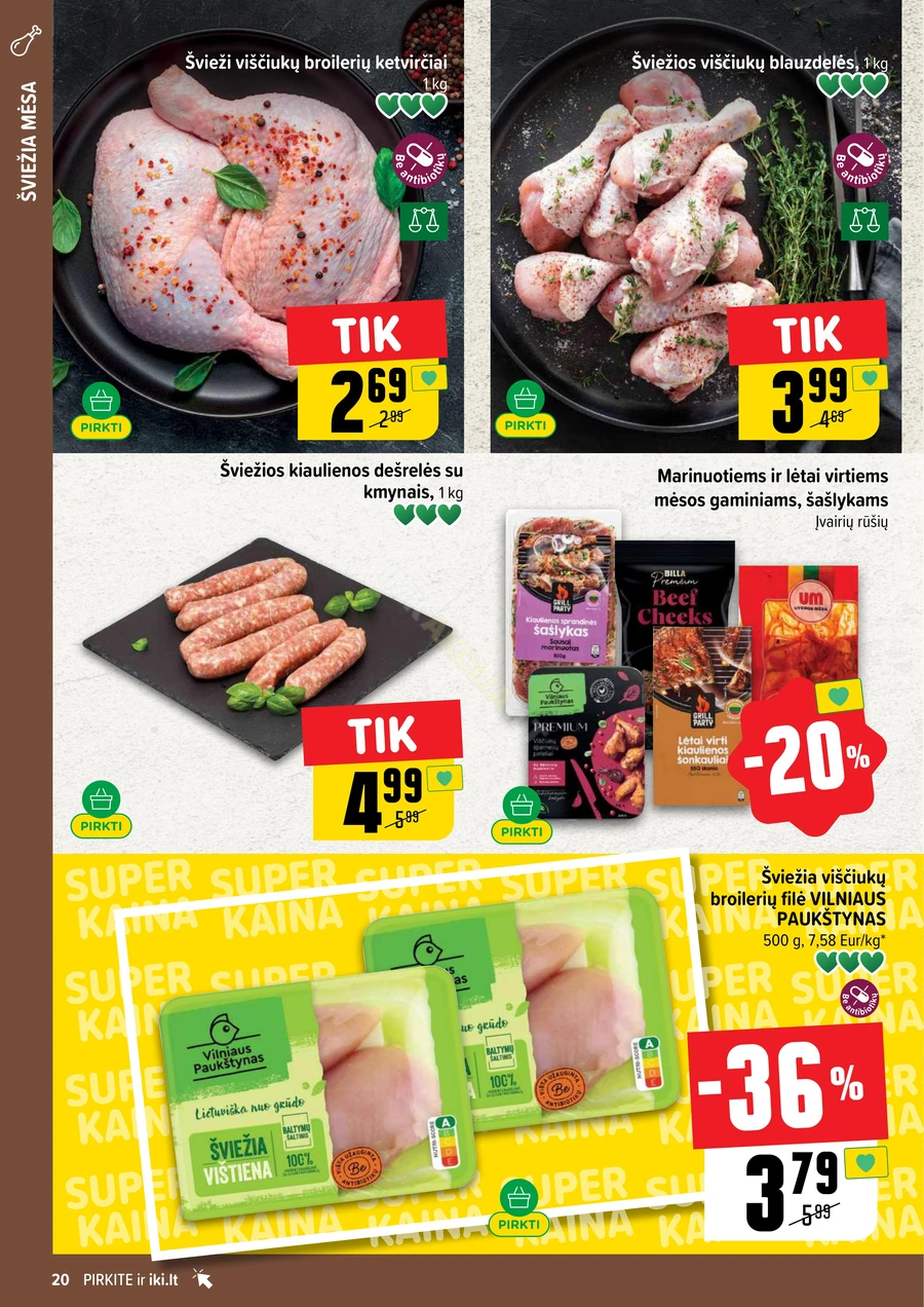 IKI SAVAITĖLĖ akcijų leidinys Nr. 6 puslapis 20