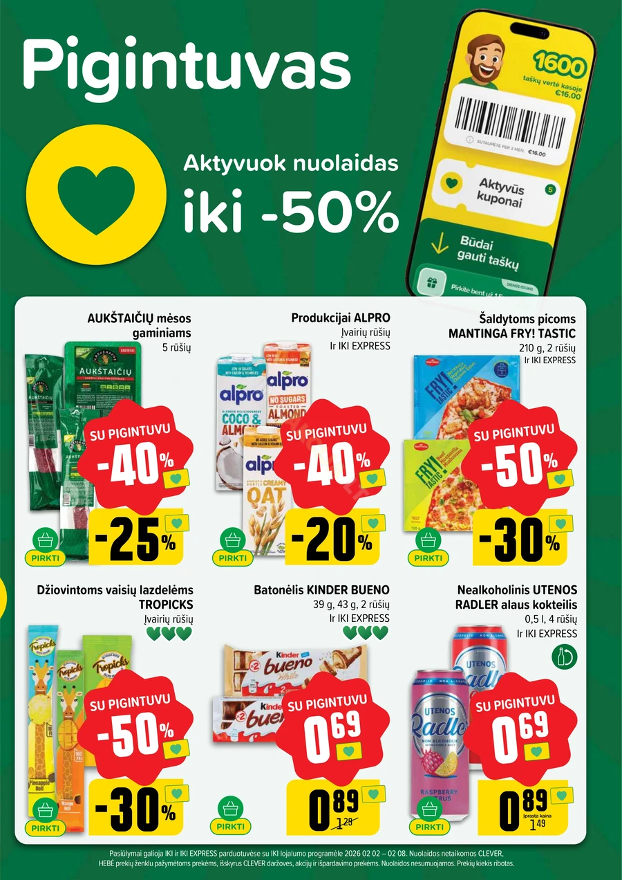 IKI SAVAITĖLĖ akcijų leidinys Nr. 6 puslapis 3