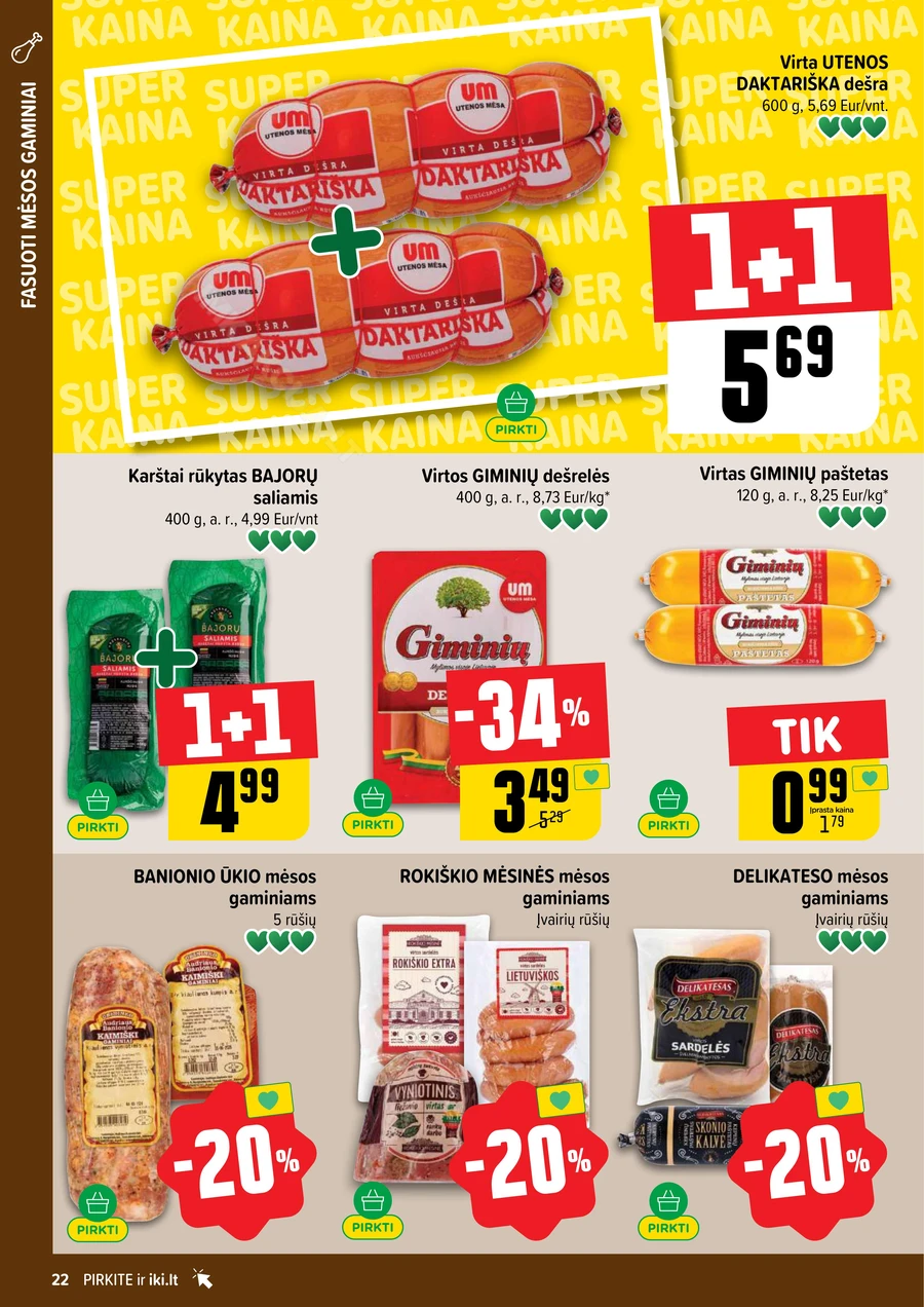 IKI SAVAITĖLĖ akcijų leidinys Nr. 6 puslapis 22