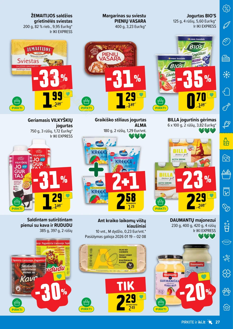 IKI SAVAITĖLĖ akcijų leidinys Nr. 6 puslapis 27