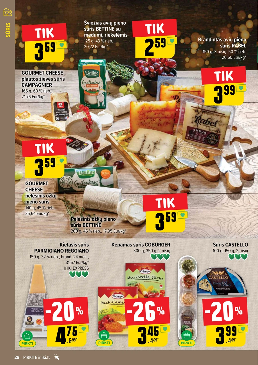 IKI SAVAITĖLĖ akcijų leidinys Nr. 6 puslapis 28