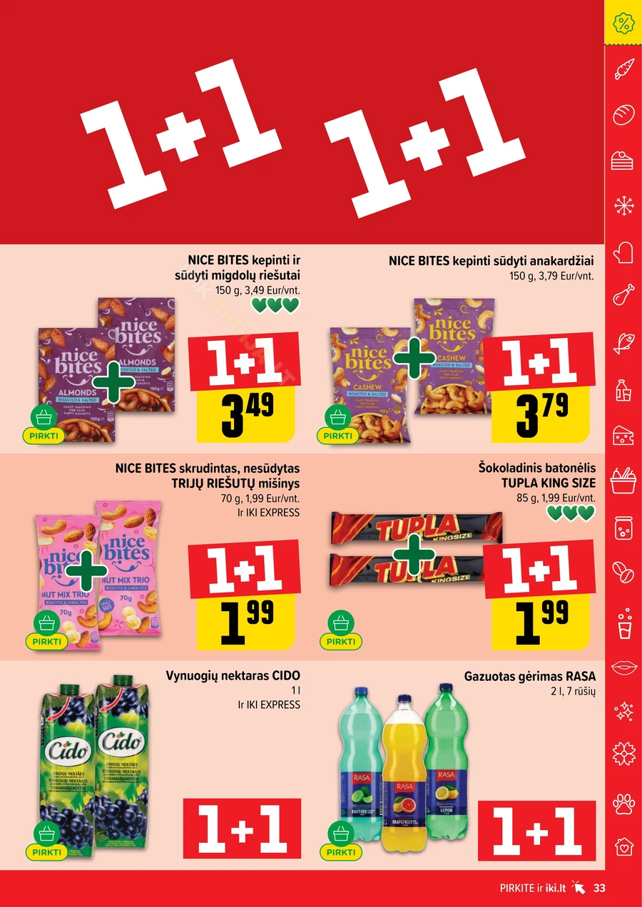 IKI SAVAITĖLĖ akcijų leidinys Nr. 6 puslapis 33