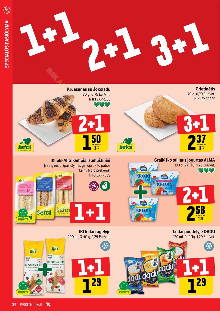 IKI SAVAITĖLĖ akcijų leidinys Nr. 6 puslapis 34