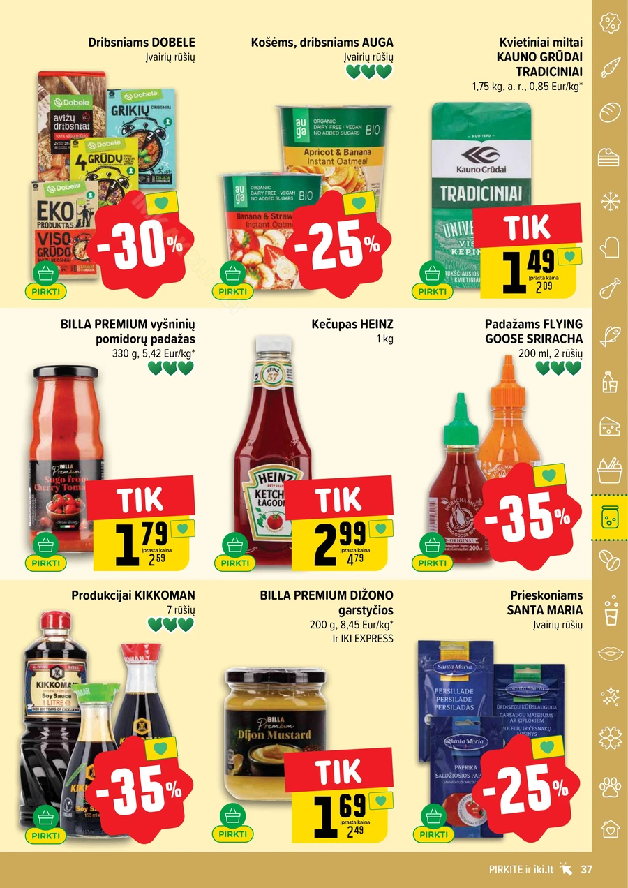 IKI SAVAITĖLĖ akcijų leidinys Nr. 6 puslapis 37