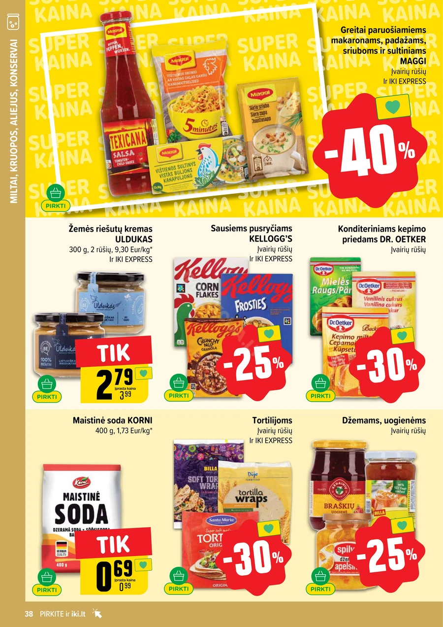 IKI SAVAITĖLĖ akcijų leidinys Nr. 6 puslapis 38