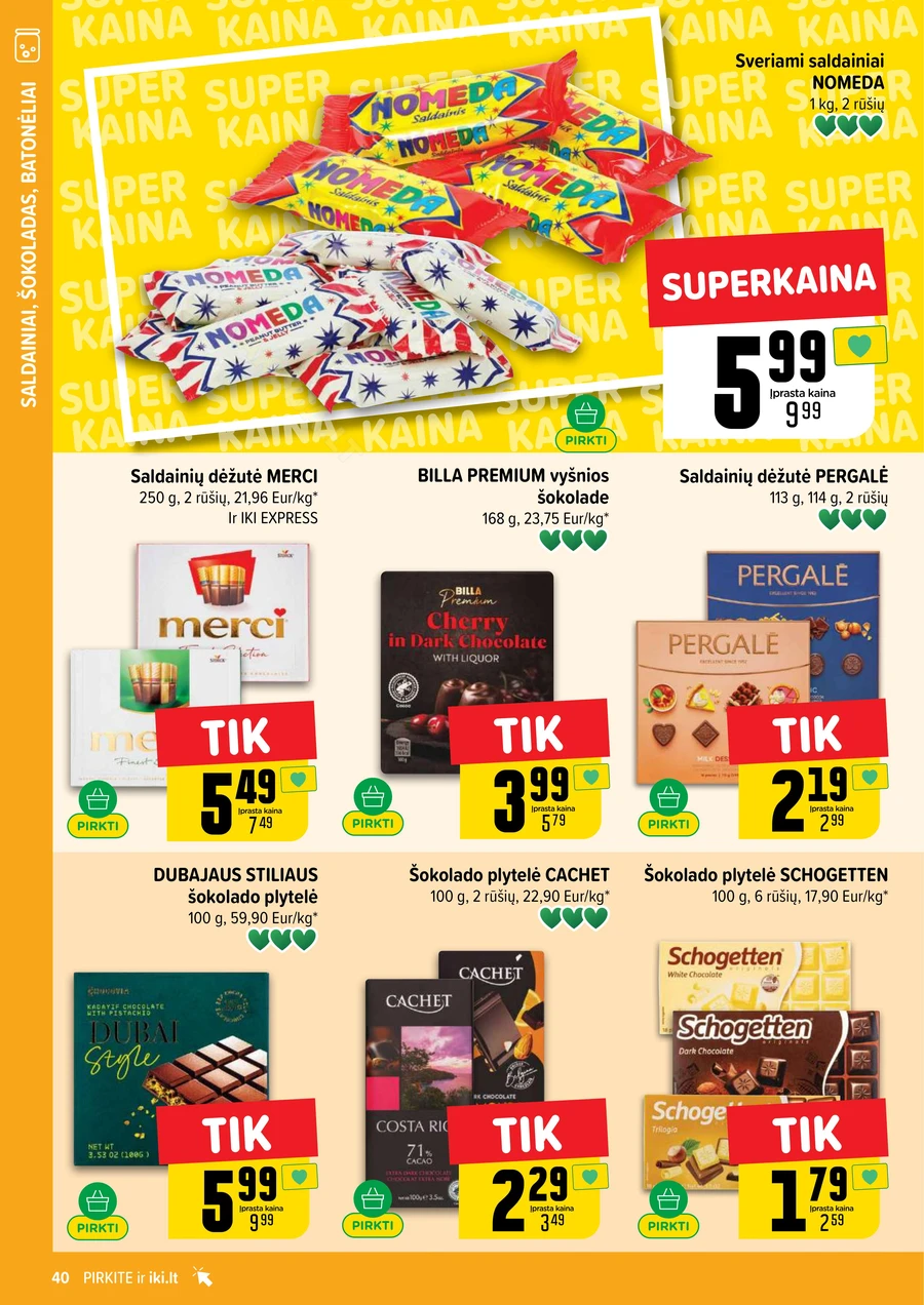 IKI SAVAITĖLĖ akcijų leidinys Nr. 6 puslapis 40