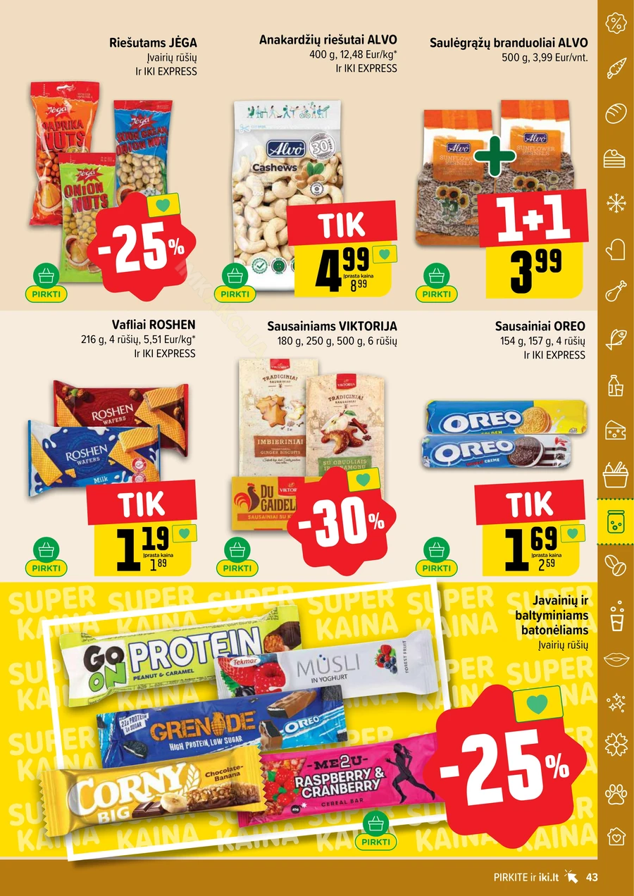 IKI SAVAITĖLĖ akcijų leidinys Nr. 6 puslapis 43