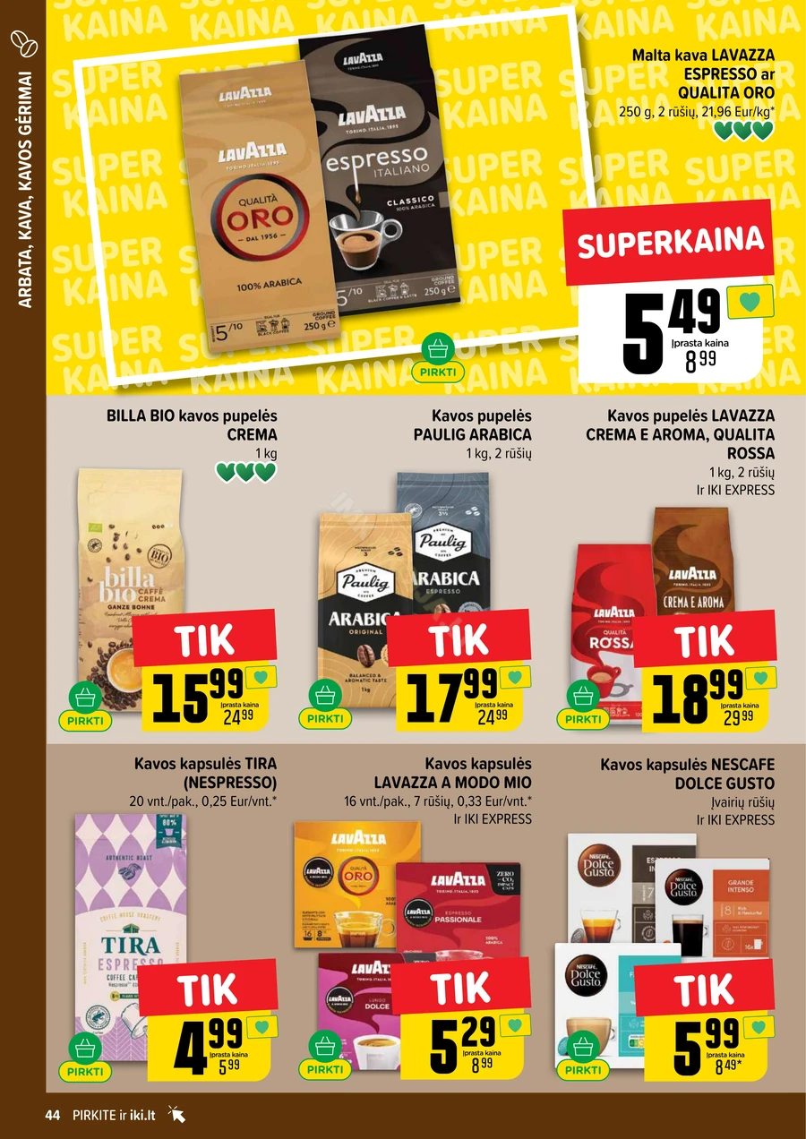 IKI SAVAITĖLĖ akcijų leidinys Nr. 6 puslapis 44