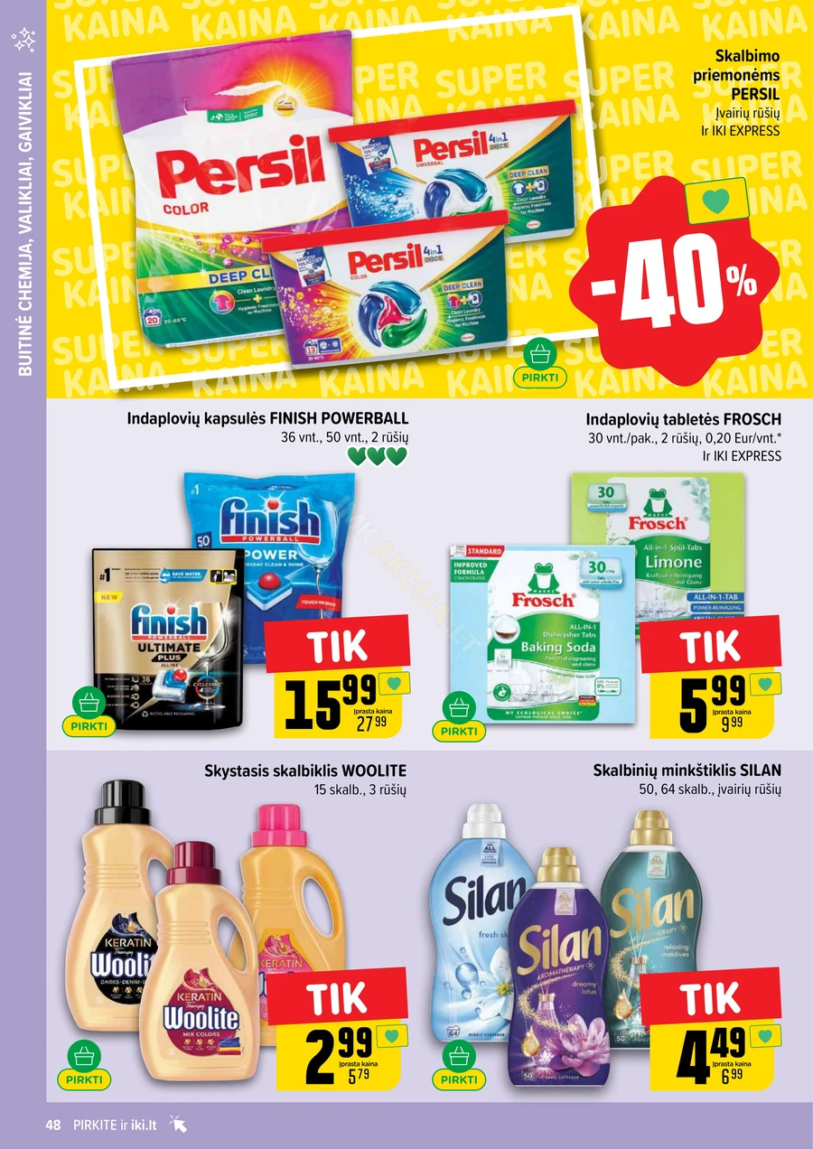 IKI SAVAITĖLĖ akcijų leidinys Nr. 6 puslapis 48