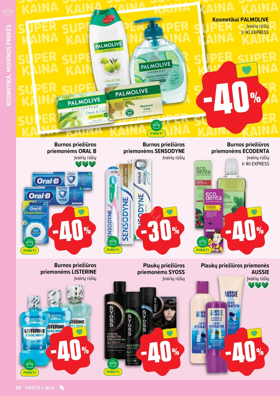 IKI SAVAITĖLĖ akcijų leidinys Nr. 6 puslapis 50