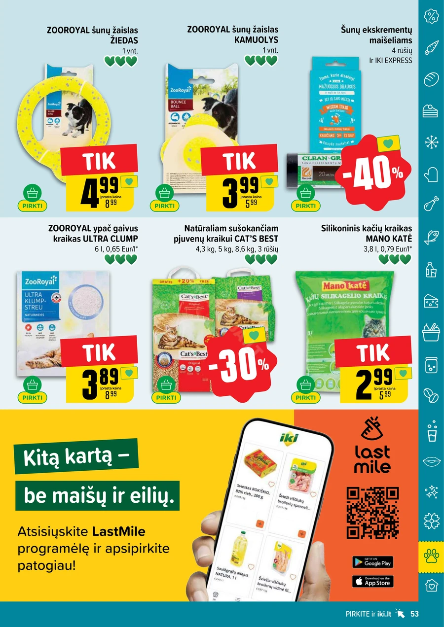 IKI SAVAITĖLĖ akcijų leidinys Nr. 6 puslapis 53