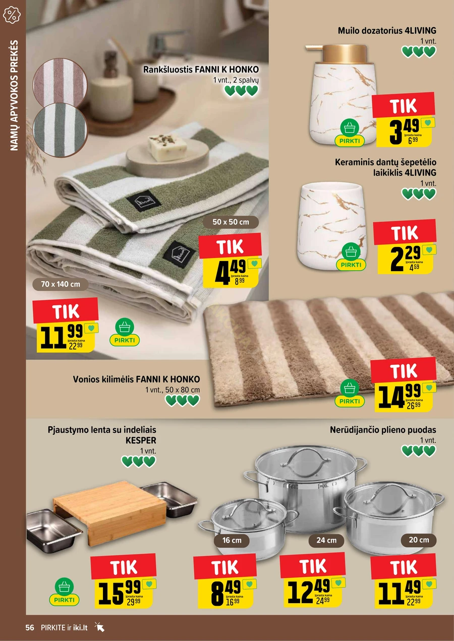 IKI SAVAITĖLĖ akcijų leidinys Nr. 6 puslapis 56