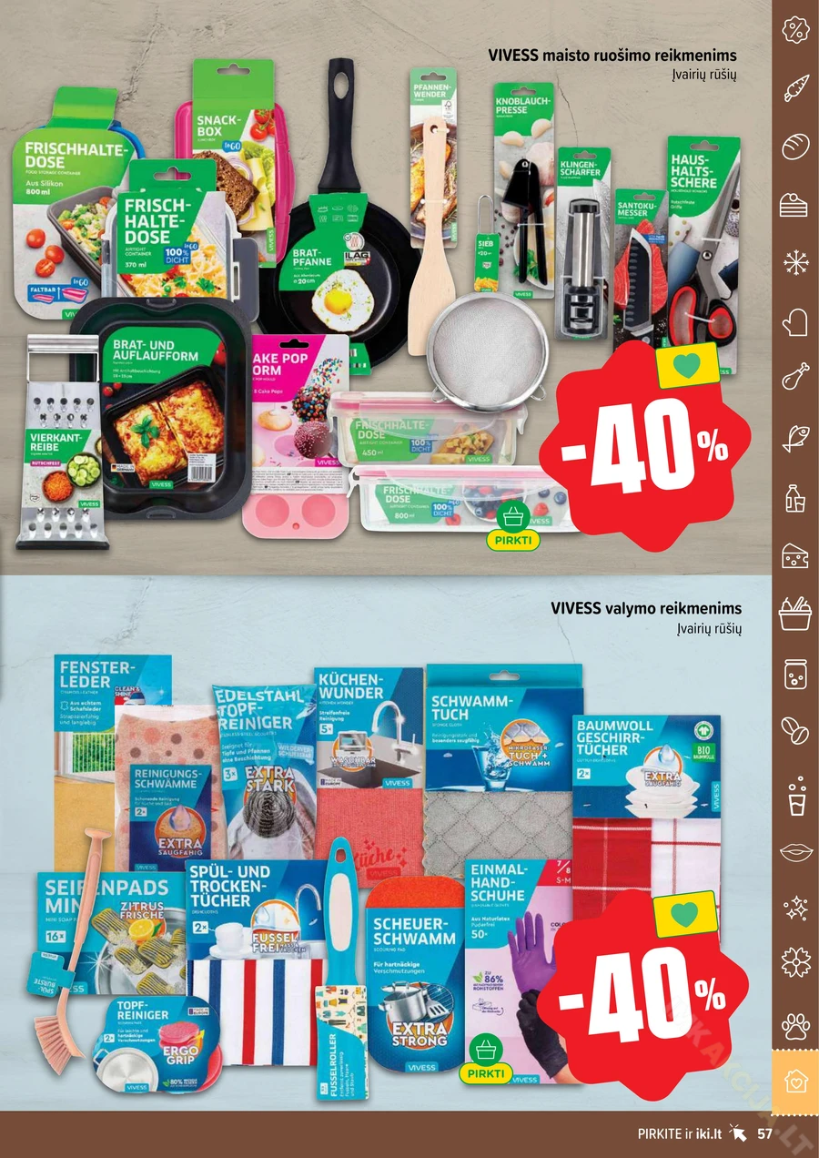 IKI SAVAITĖLĖ akcijų leidinys Nr. 6 puslapis 57