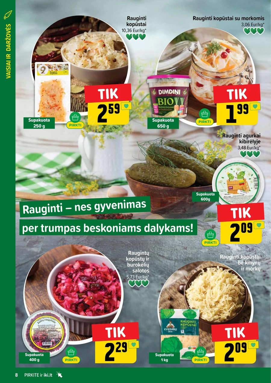 IKI SAVAITĖLĖ akcijų leidinys Nr. 6 puslapis 8