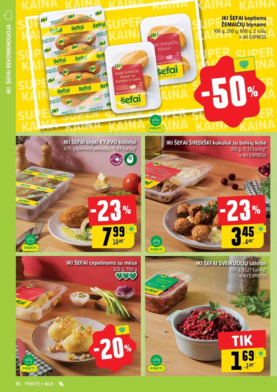 IKI SAVAITĖLĖ akcijų leidinys Nr. 6 puslapis 10