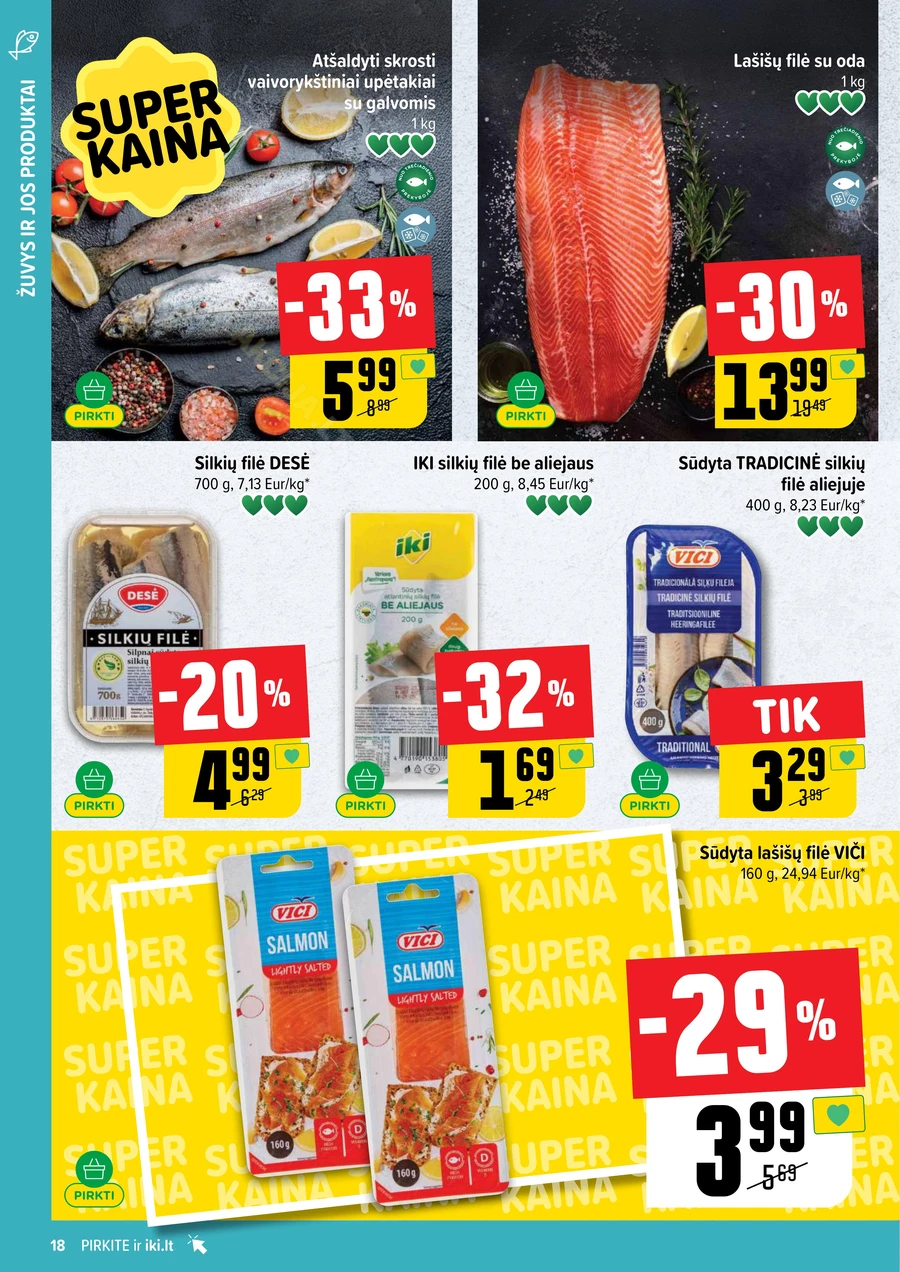 IKI SAVAITĖLĖ akcijų leidinys Nr. 5 puslapis 18