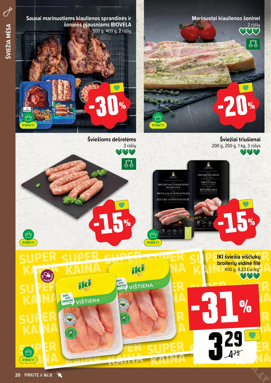 IKI SAVAITĖLĖ akcijų leidinys Nr. 5 puslapis 20