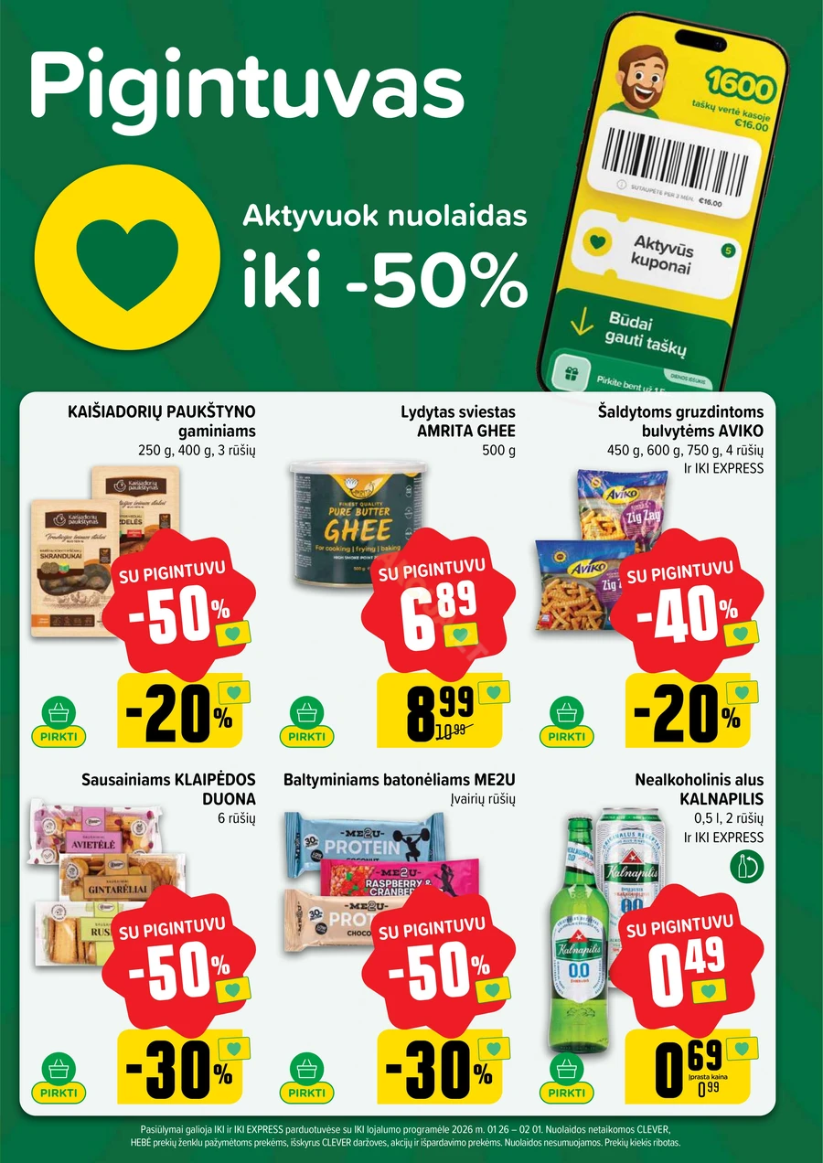 IKI SAVAITĖLĖ akcijų leidinys Nr. 5 puslapis 3