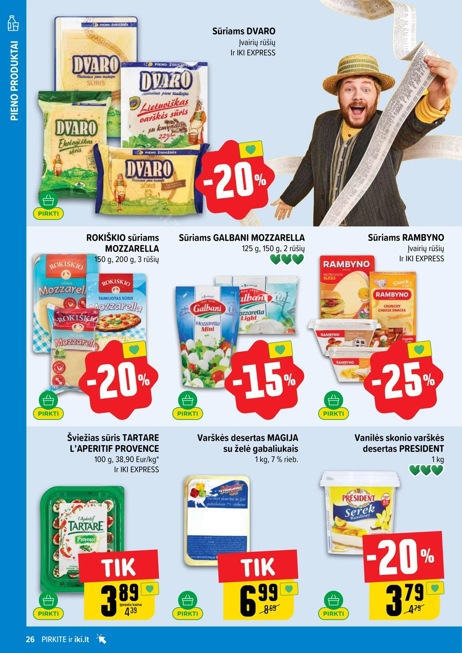 IKI SAVAITĖLĖ akcijų leidinys Nr. 5 puslapis 26