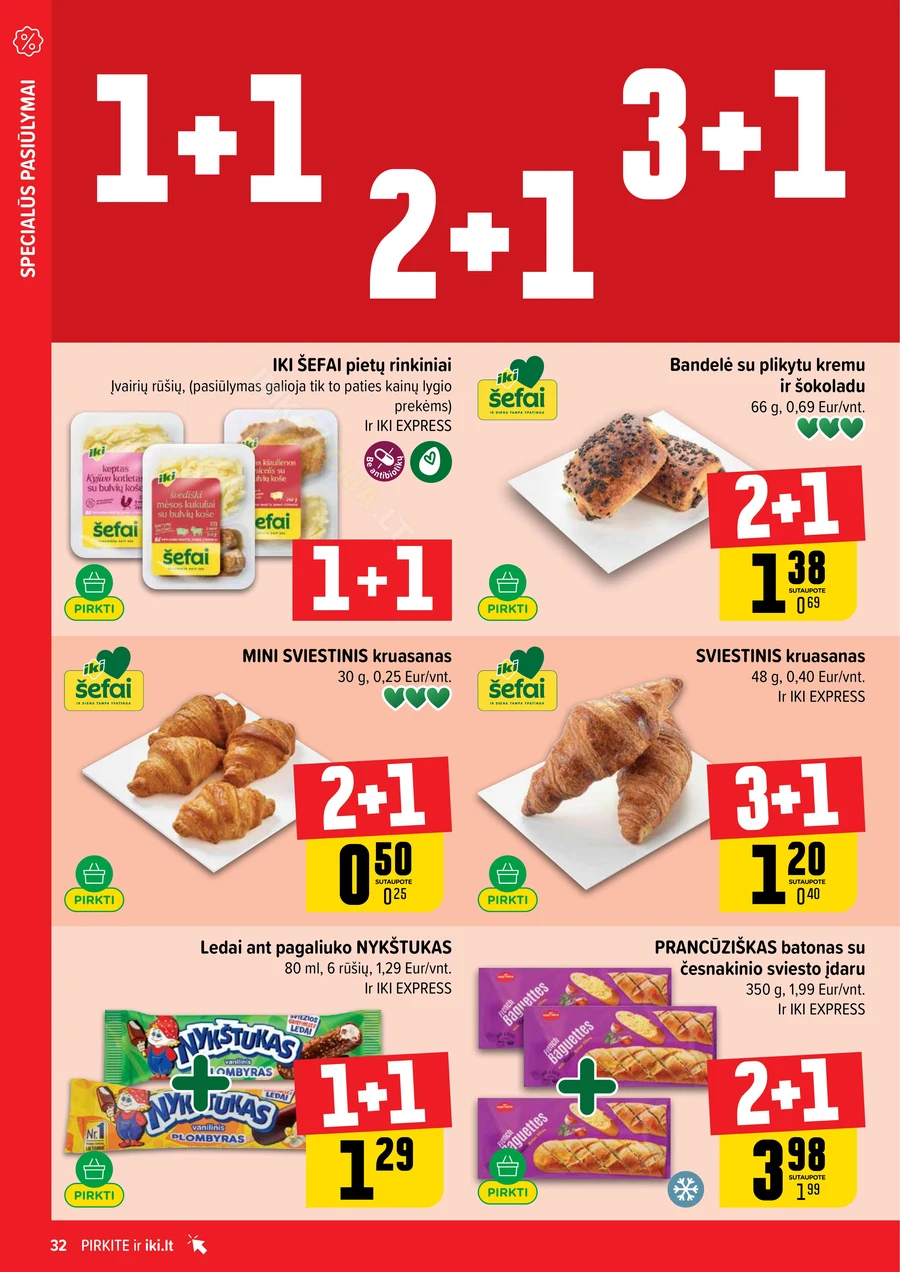 IKI SAVAITĖLĖ akcijų leidinys Nr. 5 puslapis 32