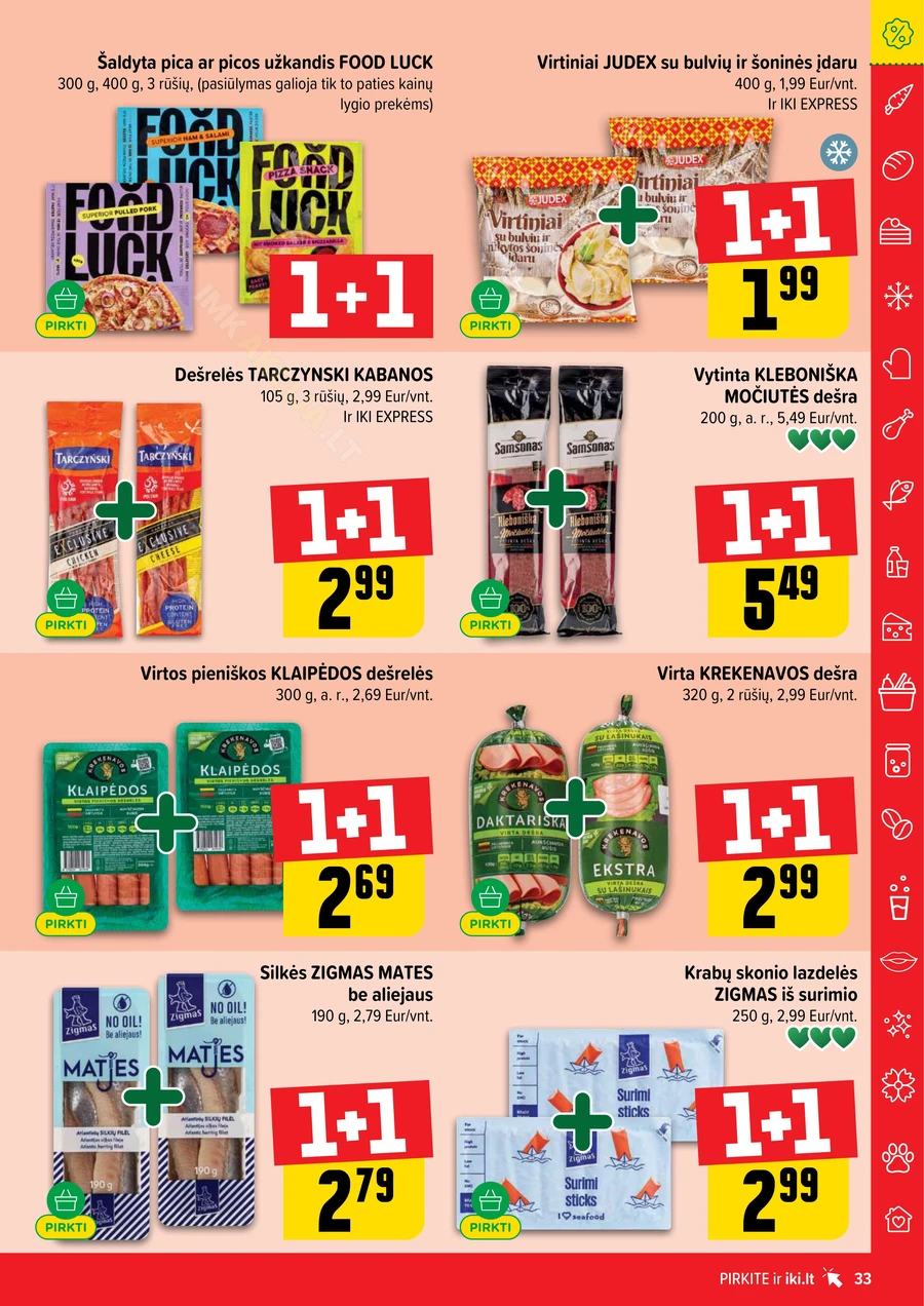 IKI SAVAITĖLĖ akcijų leidinys Nr. 5 puslapis 33